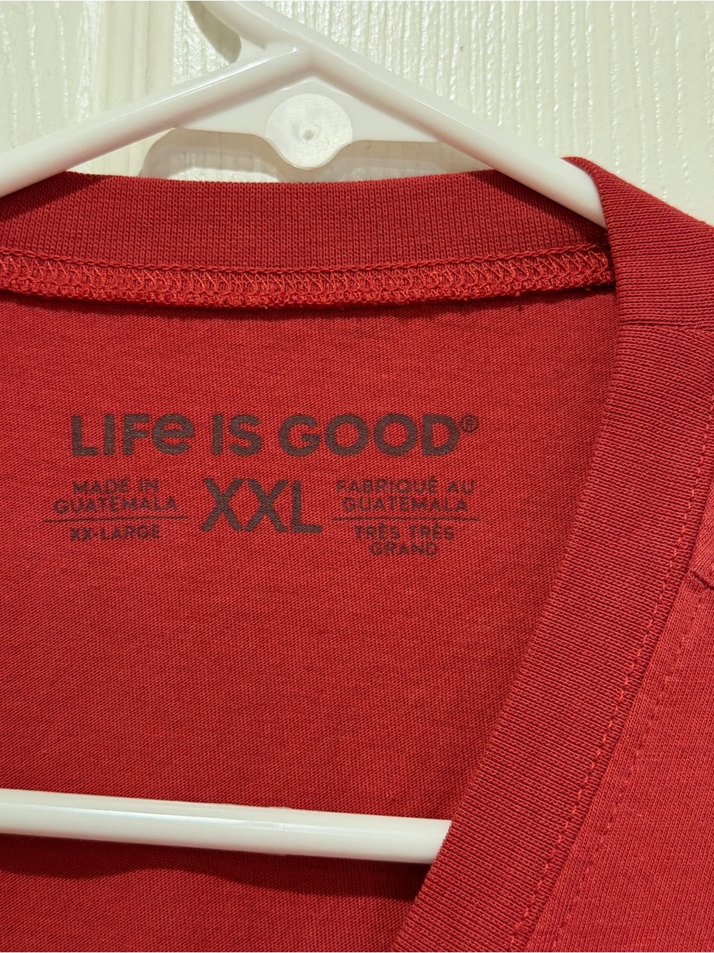 Life Is Good Red 'I Love Science' Graphic Tee - Picture 3 of 4